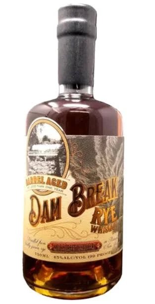Milk Street Distillery Dam Break Rye Whiskey Barrel Aged