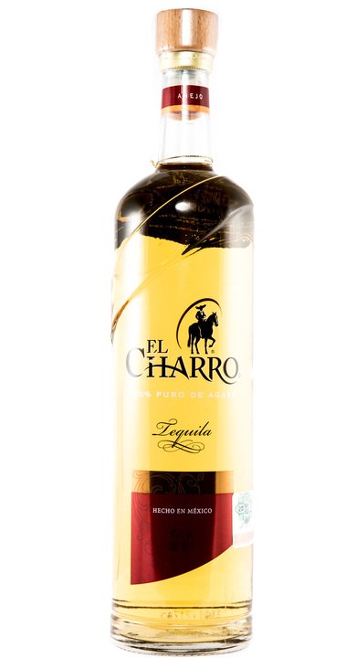 El Charro Añejo 100% Agave Tequila