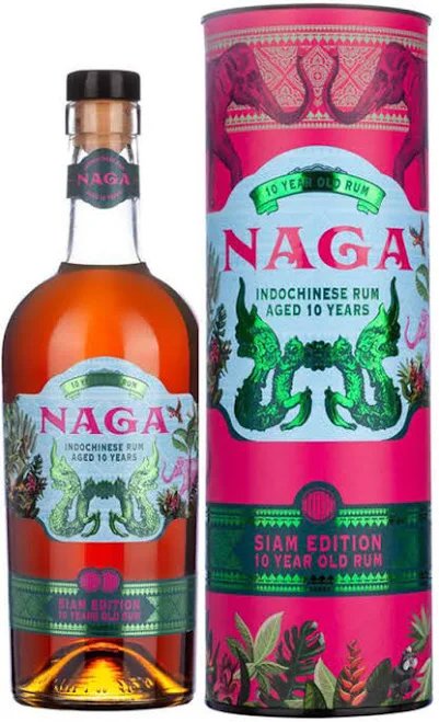 Naga Asian Rum Siam Edition Aged 10 Years (Thailand)