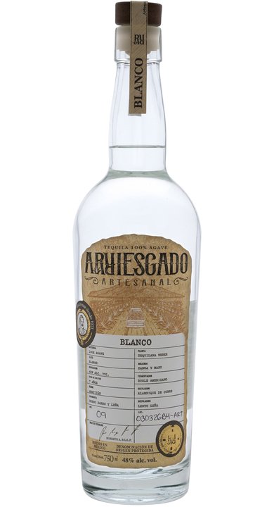 Arriesgado Artesanal Blanco Tequila