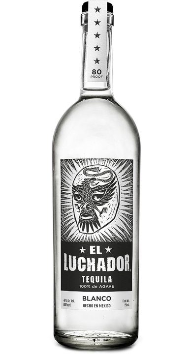 El Luchador Blanco Tequila