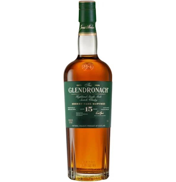 Glendronach 15 Year Single Malt Scotch